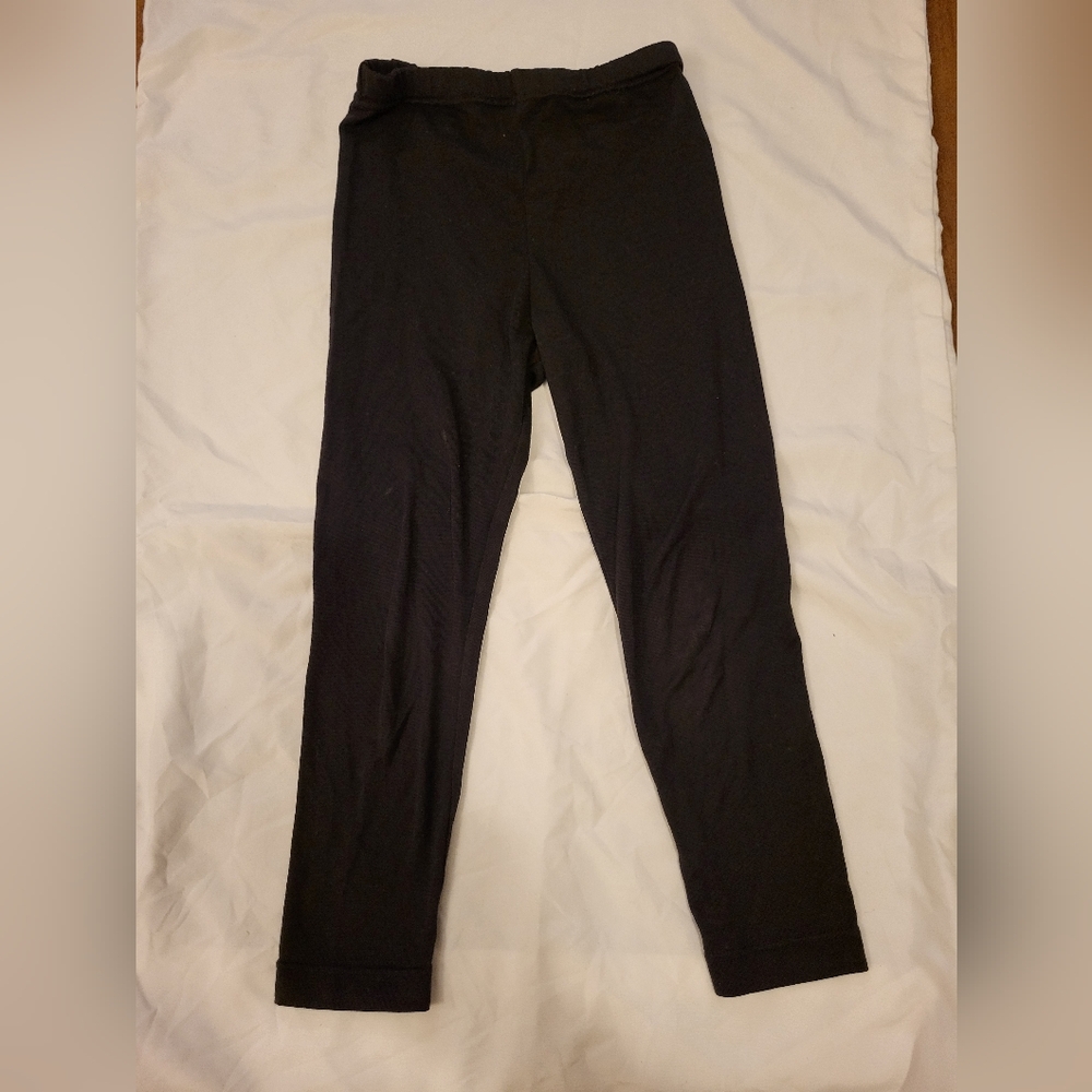 Uniqlo toddler heattech leggins black